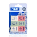 Σετ Γόμα Milan 445 Bmm10049mp 31 X 24 X 10mm 6τμχ