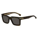 BOSS Men's Sunglasses HG 1501/S 086/IR — Brown Acetate Square Frame