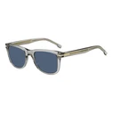 BOSS Men's Sunglasses BOSS1508/S KB7 (52/21/145) - Acetate Frame, Blue Lens