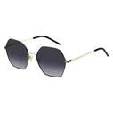BOSS Women's Sunglasses BOSS 1589/S 2M2 - Golden Metal Frame, Grey Lenses (57/17/141)