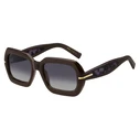 BOSS Women's Sunglasses BOSS1732GS09Q (54/20/145) — Brown Acetate Frame, Grey Lenses, Category 2