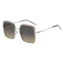 HUGO BOSS BLACK Women's Sunglasses BOSS1783/S 8KB — 55/20/140 mm; metal pink-gold frame; grey degraded lenses (Category 3)