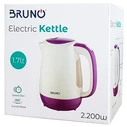 Βραστήρας Bruno BRN-0001, 2200w, 1.7lt, βάση 360°, LED
