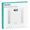 Ζυγαριά Μπάνιου Bruno ψηφιακή με λιπομετρητή BRN-0057, έως 180kg, λευκή
