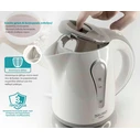 Βραστήρας Bruno BRN-0141, 1L, 1100W, λευκό-γκρι