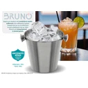 Δοχείο για Παγάκια Bruno Ανοξείδωτο 10εκ. BRN-0174