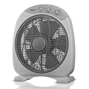 Ανεμιστήρας Bruno Box Fan BRN-0184, Επιτραπέζιος/Δαπέδου, 38W 32Cm, Γκρι
