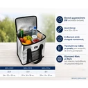 Bruno Ισοθερμική Τσάντα Χειρός 25 Λίτρων Μ36 x Π22 x Υ33εκ. BRN-0302