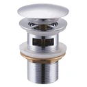 BRUNO βαλβίδα νιπτήρα Pop Up BRN-0314, 1-1/4", ορειχάλκινη, χρωμέ