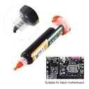 Πάστα Συγκόλλησης BEST PCB Repairing UV Solder mask ink BST-UVH900, 10cc, μαύρο