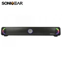 Soundbar Sonic Gear Bluetooth FM With LIGHT EFFECT MP3 Battery Black