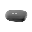 Bluetooth Handsfree Akai BTE-J20ANC Μαύρα V5.3 in-ear με βάση φόρτισης