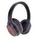 Headphones Akai BTH-W150ANC Ασύρματα over ear bamboo με Bluetooth, ΑNC, NTC, και Hifi Stereo Sound
