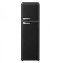 Bronxi Retro Double Door Refrigerator BX-1790 BK