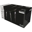 Χριστουγεννιάτικη Βροχή Entac IP44 20 LED Πλαστικά 16εκ Ψυχρό 3μ