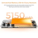 OUKITEL smartphone C26, 6.63", 6GB/128GB, 5150mAh, πορτοκαλί