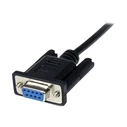 Καλώδιο StarTech 2m Serial DB9 RS-232 Null Modem Cable - Black - Male / Female