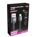 Καλώδιο USB ATC-C4 Charge & Sync USB A/C 3A max