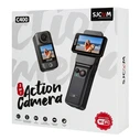 SJcam C400 512GB Action Camera 4K Ultra HD με Οθόνη Αφής 2.29" Μαύρη