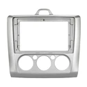 VenCore 3550-0041SM - Πρόσοψη 9" με Καλωδίωση & CANbus Box για Ford Focus Manual A/C 2004-2015 – Ασημί