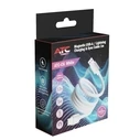 Atc Μαγνητικό Καλώδιο Φόρτισης USB A σε Lightning 12W 1m Λευκό