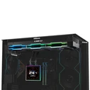 LIAN LI HydroShift II LCD‑S 360 RGB TL FLEX Μαύρο - AIO Υδρόψυξη CPU με TL RGB ανεμιστήρες
