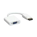 Αντάπτορας DisplayPort Powertech σε VGA CAB-Dp006, 0.20M, Λευκός