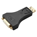 Αντάπτορας DisplayPort Powertech σε DVI CAB-DP062, passive 1080p, μαύρος