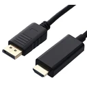 Καλώδιο DisplayPort Powertech σε HDMI CAB-Dp070, 1080P, 1.5M, Μαύρο