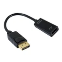 Καλώδιο Displayport Powertech σε HDMI Cab-Dp076, 4K/60Hz, 0.1M, Μαύρος