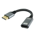 Καλώδιο Displayport Powertech σε HDMI Cab-Dp077, 8K/60Hz, 0.1M, Μαύρος