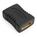 Αντάπτορας HDMI Powertech 1.4 19pin θηλυκό σε θηλυκό CAB-H027, μαύρο