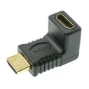 Αντάπτορας Hdmi Powertech Cab-H035 Γωνιακός 90° Μαύρος