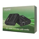 HDMI Extender Powertech CAB-H075 μέσω cat-5e/cat-6e, 4K, 120m