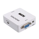 Αντάπτορας VGA Powertech Video Converter & 3.5mm Audio CAB-H107, Full HD