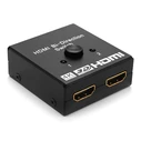 Powertech Hdmi Bi-Direction Switch 2 Σε 1, 4k X 2k & 3d, Μαύρο