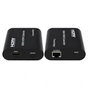 POWERTECH HDMI extender CAB-H204 μέσω καλωδίου RJ45, 1080p/60Hz, με loop, έως 120m
