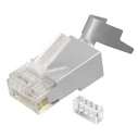 Βύσμα Δικτύου Powertech RJ45 Cat 6a CAB-N286, copper, open type, 1.2mm, 10τμχ