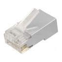Βύσμα Δικτύου Powertech RJ45 Cat 6a CAB-N322, μεταλλικό, 8p8cs, 100τμχ