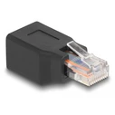 Αντάπτορας Powertech RJ45/RJ48/RJ50 CAB-N325, 10P/10C pin out 1:1, μαύρο