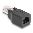 Αντάπτορας Powertech RJ45/RJ48/RJ50 CAB-N325, 10P/10C pin out 1:1, μαύρο