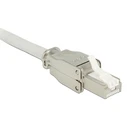 Βύσμα Δικτύου Powertech Rj45 Cab-N351 Cat 6a Stp Tool-Free Μεταλλικό