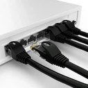 Καλώδιο Δικτύου Powertech Cab-N411, Cat 6 U/Utp, Cca, 250Hz, 30M, Μαύρο