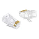 POWERTECH RJ45 Plug CAB-N447 Open Type Cat 6 6a UTP Transparent 50 pcs