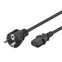 POWERTECH Power Cable CAB-P049 3x 0.75mm² 2m Black