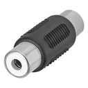 POWERTECH αντάπτορας RCA θηλυκό σε θηλυκό CAB-R021 μαύρος