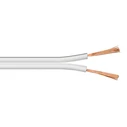 Καλώδιο Ηχείων Powertech 2x 0.75mm² CAB-SP027, Copper, 10m, λευκό