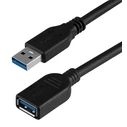Καλώδιο USB Powertech προέκτασης CAB-U123, 5Gbps, 1.5m, μαύρο