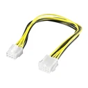 Καλώδιο Powertech για MB 8pin αρσενικό σε 8pin θηλυκό CAB-W008, 20cm