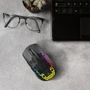 White Shark WGM-5020 Ασύρματο RGB Gaming Ποντίκι 6400 DPI Μαύρο